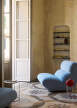 Topan VP14 Floor Lamp, vermilion red