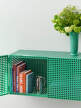 Perforated Cabinet Wall Small, soft jade