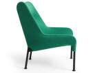 O2 Lounge Chair, soft green textile