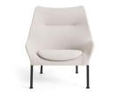 O2 Lounge Chair, soft light grey textile