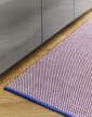 3 Colour Rug, light grey