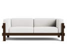 Kube 3-Seater Sofa Kube Dark Brown, Hallingdal 110