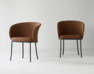 Knit Armchair, brandy