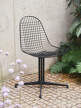 Wire Chair DKL, basic dark