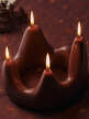 Stala Candle Ring, dark grape