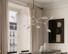 Drop Chandelier Big, white (5m)