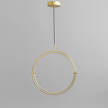 Maru Pendant Ø60, brass
