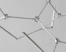 Stick Chandelier, chrome