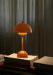 Flowerpot VP9 Portable Lamp, zesty orange