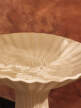 Fountain Pedestal Bowl, ivory