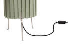 Canelé Table Lamp, almond green
