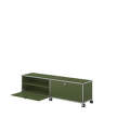 Komoda na kolečkách USM Haller M61, olive green-2