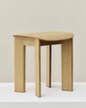 Chisel 10 Stool, oiled oak