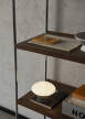 Alima Shelving NDS6, chrome / walnut