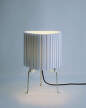Stolní lampa Canelé, soft blue