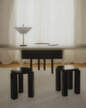 Atlas Stool Round, espresso