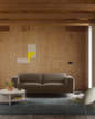 Váza Ridge H16, light orange frosted glass-3