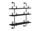 olice Démon Shelf 2, 95cm, 3 shelves, black