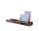 Folded Shelf Platform, deep red