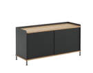 Enfold Sideboard 124x63, oak/anthracite black