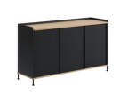 Enfold Sideboard 148x85, oak/anthracite black