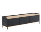 Enfold Sideboard 186x48, oak/anthracite black