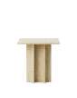 Edge Coffee Table Small, travertine