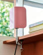 Apex Clip Lamp, luis pink