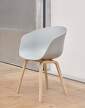 AAC 22 Chair Oak Veneer, concrete grey