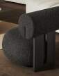 Hippo Lounge Chair, Hallingdal 180 / black oak