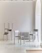 Type Chair, silver grey