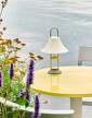 Ceramic Table Ø70, bright yellow