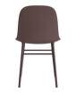 Form Chair Steel, brown/brown