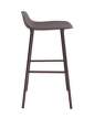 Form Bar Chair 65 cm Steel, brown