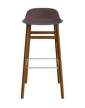 Form Bar Chair 75 cm Walnut, brown