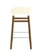 Form Bar Chair 65 cm Walnut, cream