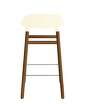 Form Bar Chair 65 cm Walnut, cream