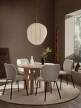 Tarn Dining Table 115, white oiled beech