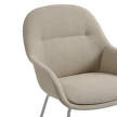 Fiber Lounge Armchair Tube, Ecriture 240/grey