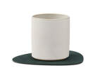 Curve Nupo Glass Mat, dark green