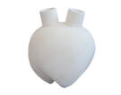 Sumo Vase Horns, bone white