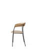 Missing Armchair, lacquered oak