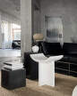 Brutus Stool, bone white