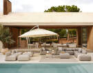 Arke Garden Sofa, sand