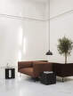 Plinth Side Table Cubic, Nero Marquina