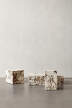 Plinth Table, Calacatta Viola