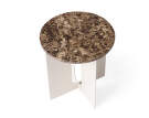 Androgyne Side Table Top, Emperador