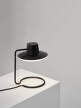 AJ Oxford Table Lamp Low, black
