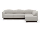 Shore Modular Sofa Configuration 4, Romo Ruskin Quill
