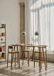 Betty TK17 Bar Chair, oak/Fuse 421